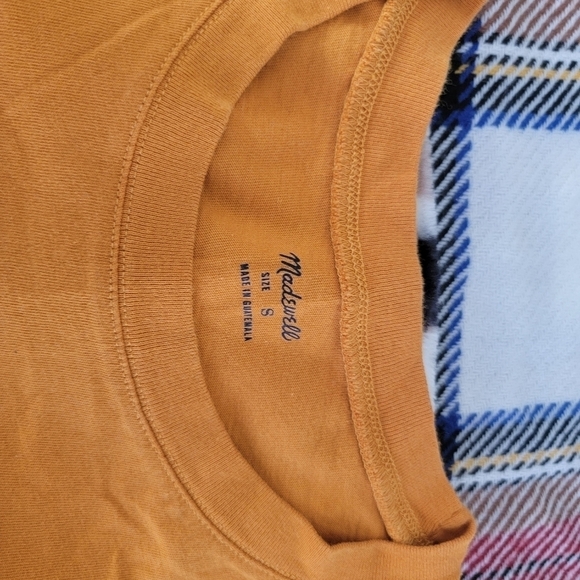 Madwell Basic Shirt In Mustard Color - Picture 1 of 5